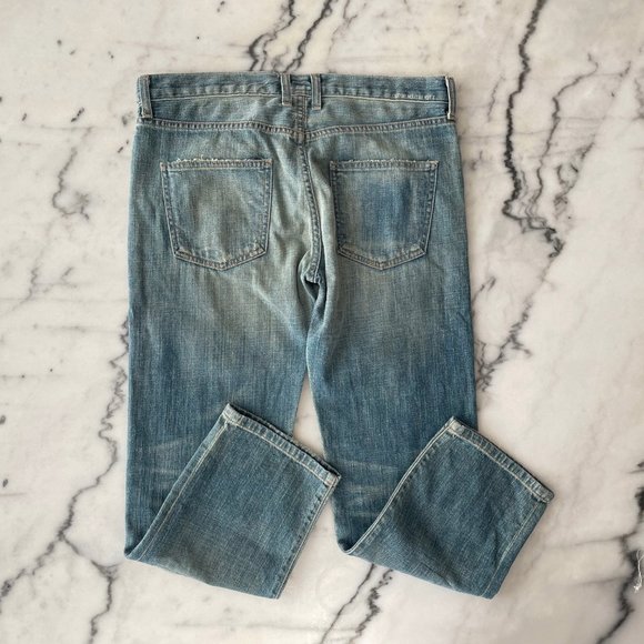 Current Elliott 'The Boyfriend' Denim in Tattered Destroyed - Picture 12 of 12